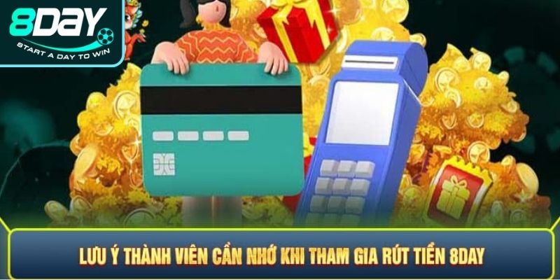 Giao dịch rút tiền có lưu ý quan trọng nào?