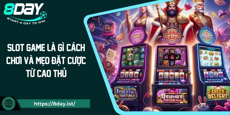 Slot game là gì? Cách chơi và mẹo đặt cược từ cao thủ