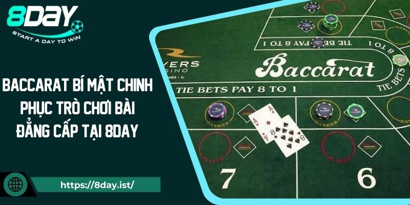Baccarat Bí Mật Chinh Phục Trò Chơi Bài Đẳng Cấp Tại 8DAY